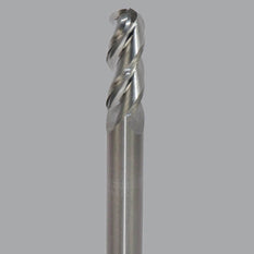 Onsrud Aluminum Finisher (AF) Series Solid Carbide CNC Router Bit end mill, 3 flute, 0.156 corner rad, medium length - CNC Router Store