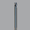Onsrud – fraise en bout de routeur CNC en carbure massif, série de finition en aluminium (AF), 3 cannelures, rad d'angle 0.190, longue longueur, à col