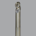 Fraise en bout de fraise CNC en carbure monobloc série Onsrud Aluminum Finisher (AF), 3 cannelures, nez sphérique, longueur standard, col