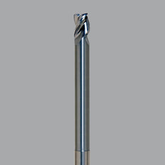 Onsrud Aluminum Finisher (AF) Series Solid Carbide CNC Router Bit end mill, 3 flute, square, long length, necked - CNC Router Store