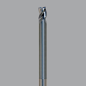 Onsrud – fraise en bout de routeur CNC en carbure massif, série de finition en aluminium (AF), 3 cannelures, carrée, longue longueur, à col