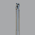 Fraise en bout de fraise CNC en carbure monobloc série Onsrud Aluminum Finisher (AF), 3 cannelures, carrée, longueur moyenne, à col