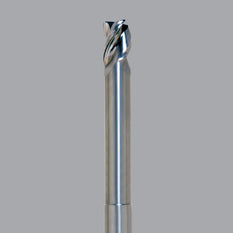 Onsrud Aluminum Finisher (AF) Series Solid Carbide CNC Router Bit end mill, 3 flute, square, medium length, necked - CNC Router Store