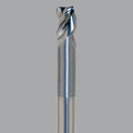 Onsrud – fraise en bout de routeur CNC en carbure massif, série de finition en aluminium (AF), 3 cannelures, carrées, longueur standard, à col
