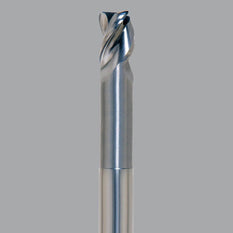 Onsrud Aluminum Finisher (AF) Series Solid Carbide CNC Router Bit end mill, 3 flute, square, standard length, necked - CNC Router Store