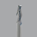 Fraise en carbure monobloc série Onsrud Aluminum Finisher (AF), 2 cannelures, rad d'angle 0,015, longueur moyenne