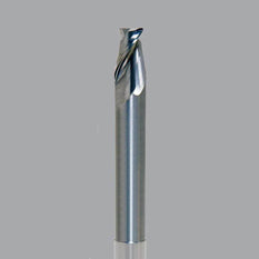 Onsrud Aluminum Finisher (AF) Series Solid Carbide end mill, 2 flute, 0.060 corner rad, medium length, necked - CNC Router Store
