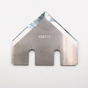 XEK570 -16mm Flat V Notch ESKO/ KONGSBERG KNIFE BLADES/Special Purpose Heavy-Duty Flat Blades