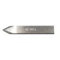 XZ0011 Flat Knife Drage Blade Double Edge 60 Degrees 6.9mm cut depth