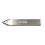 XZ0011 Flat Knife Drage Blade Double Edge 60 Degrees 6.9mm cut depth - CNC Router Store