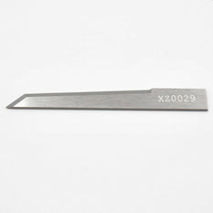XZ0029 - ZUND Compatible Oscillating Blade - Pointed -Single Edge Flat Blades - CNC Router Store